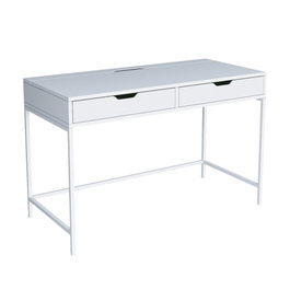 Hanah Home Duru 1600-47 Escritorio de Estudio Blanco